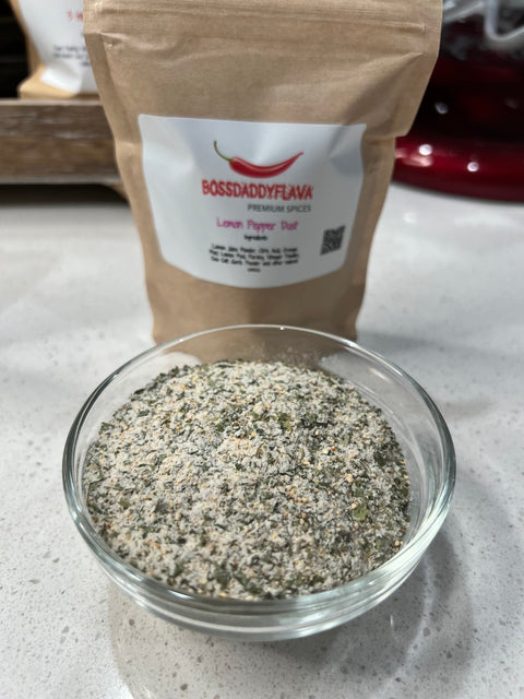 Lemon Pepper Dust Seasoning