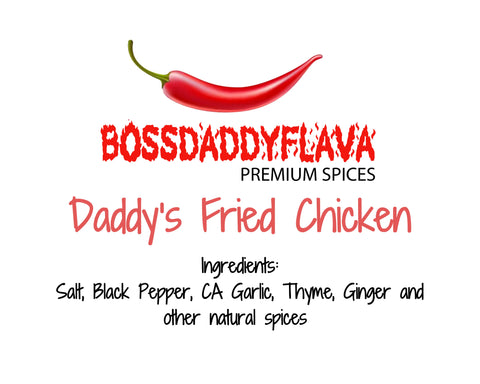 Daddy's Fried Chicken Seasoning